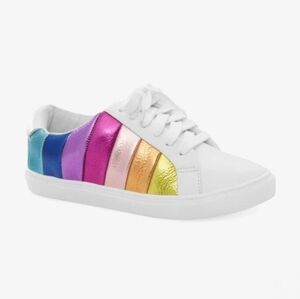 Kurt Geiger Mini Lane Stripe Sneaker, Size 12 Girls